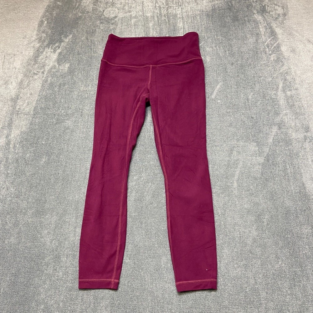 Athleta Leggings Womens XS Petite Pink High Waist Skinny Leg Cropped Gym Wear